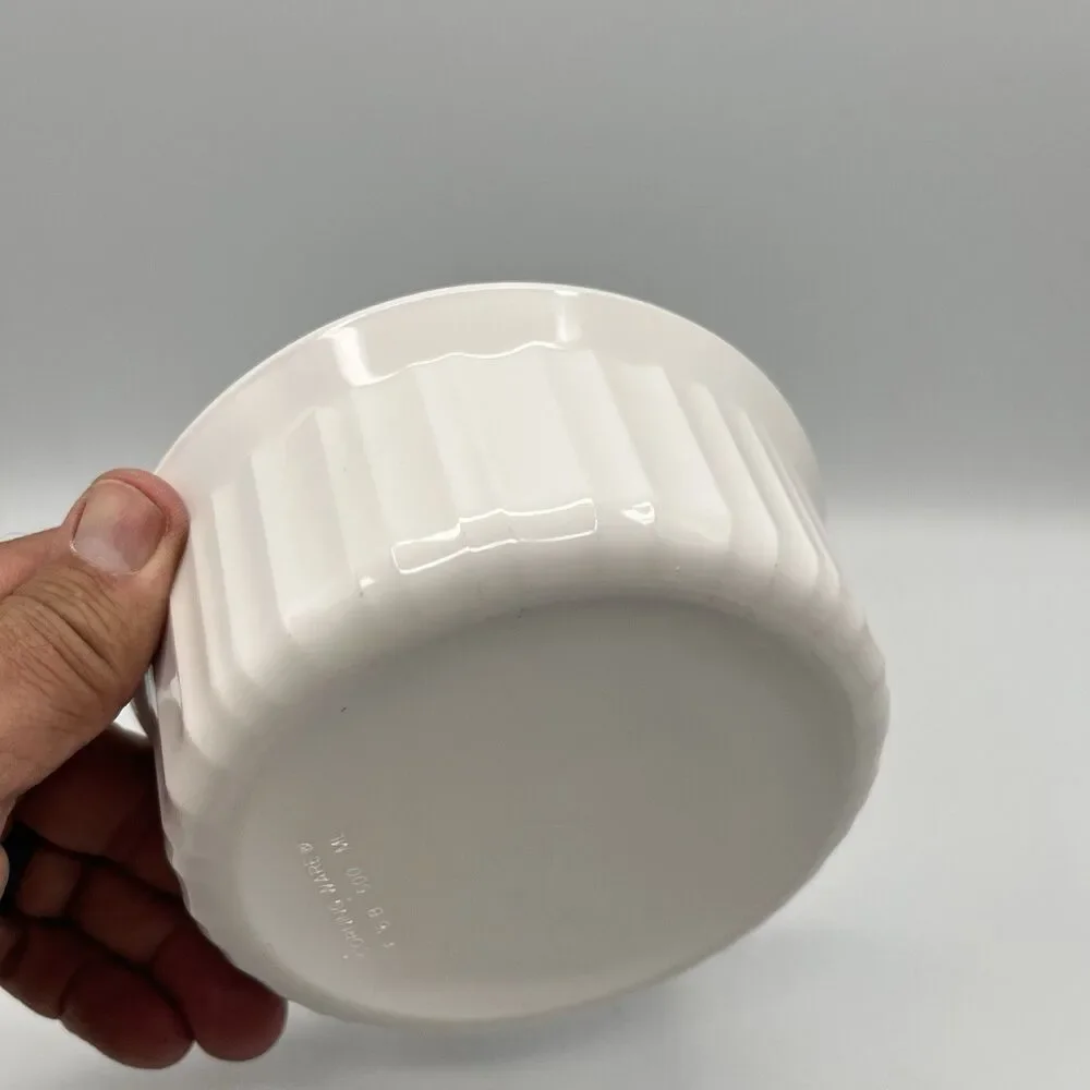 Corning Ware - FRENCH WHITE - 24 Oz Casserole Dish Bowl No Lid!
